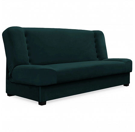 Wersalka Rozkładana PIANO Zielona Welurowa