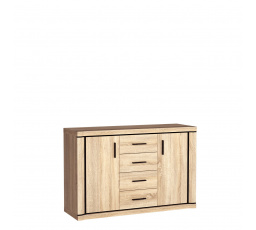 DALLAS D5 komódia Sonoma tölgy