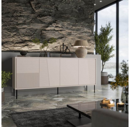 ABI komód, kasmír matt/kasmír matt