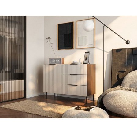 ALMERA TÍPUS 2 KOMÓD, warmia dió/ kasmír