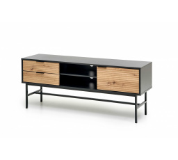 MURANO RTV-1 RTV TV-szekrény, artisan tölgy/fekete
