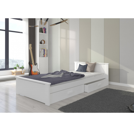 Ágy matraccal ALDEX 180x80 Fehér