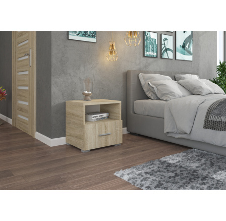 Éjjeliszekrény fiókkal EMI Sonoma