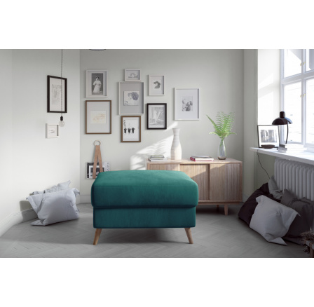 Asgard Pouf Mat Velvet 75 73x73