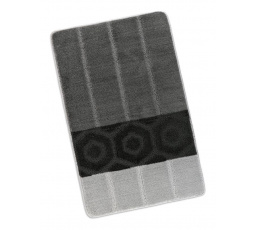 Koupelnová předložka 60x100cm Pruhy šedočerné