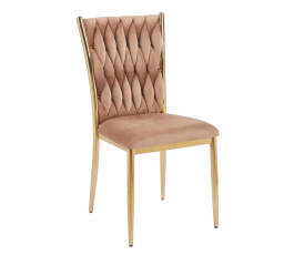 Velvet cappuccino szék K37-FXJG G