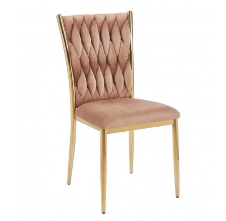 Velvet cappuccino szék K37-FXJG G