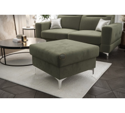 PUFA TAPICEROWANA MALIBU 70X70 CM - Odcienie zieleni