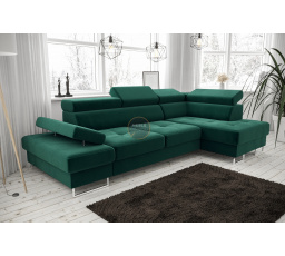NAROŻNIK GALAXY MINI 170x280 - Odcienie zieleni , prawa