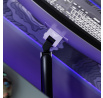 49 hüvelykes monitor tartó, szürke-fekete LED RGB X-ARM