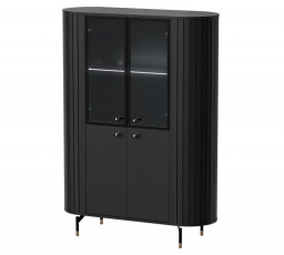Vitrin ZANTE - ZA1, Matt fekete