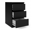 Komoda SIMPLICITY 078, Černý mat