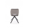 Forgó étkezőszék K535, Szürke/Fekete
