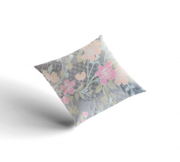 Saténový povlak na polštář Sarah pink 70x90