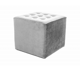 LORI VELVET puff, Világosszürke Bluvel 03