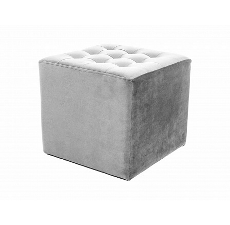 LORI VELVET puff, Világosszürke Bluvel 03 LORI VELVET puff, Világosszürke Bluvel 03