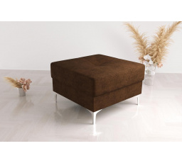 PUFA Z POJEMNIKIEM 55x55 CM - Odcienie brązu