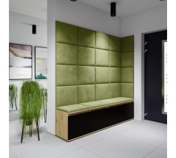 EMI 3 előszobafal, Trinity 12/Artisan+fekete