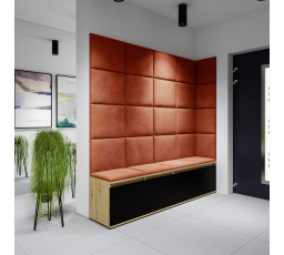 EMI 3 előszobafal, Trinity 25/Artisan+fekete