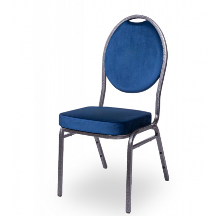 Herrmann bankett szék velúr kék