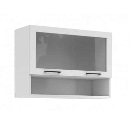 Kuchyňská horní skříňka IRMA KL80-1W+P, Bílá mat