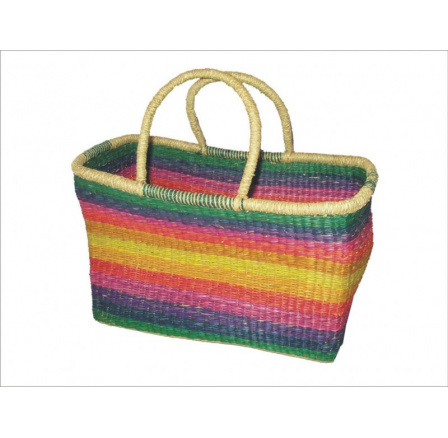 Taška mořská tráva barevná L