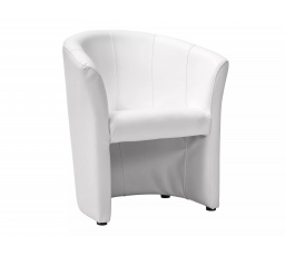 TM-1 szék, Fehér ökobőr EK-26/Wenge