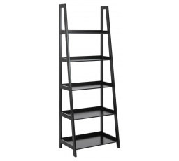 Wally II polc Fekete/Fekete