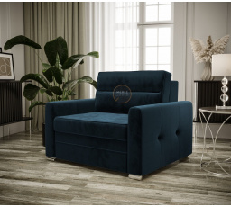 FOTEL ARTE 105 CM - Odcienie granatu