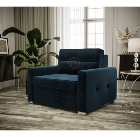 FOTEL ARTE 105 CM - Odcienie granatu