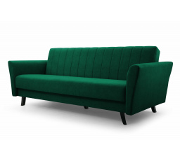 LINEA kinyitható kanapé, Kronos 19, fa - fekete