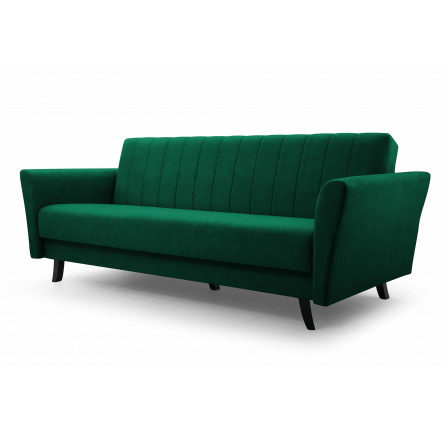 LINEA kinyitható kanapé, Kronos 19, fa - fekete