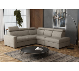 Sedací souprava Petrit VIII pravá Aragon hnědošedá