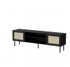 TV komód JUTA RTV, fekete matt