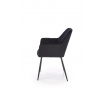 Étkezőszék K558, Fekete/Fekete