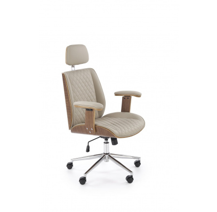 TIMBER irodai szék, Dió/Bézs