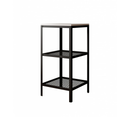 Rolin Polc Fekete+Fehér Fényes