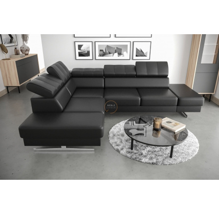 NAROŻNIK EMPORIO 225x300 SKÓRA NATURALNA - lewa , Skóry naturalne - Wybierz swój kolor