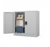 Zárható iratszekrény BEATA, 900 x 930 x 400 mm, szürke