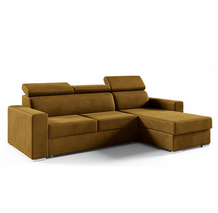 ADELKA sarok ülőgarnitúra Jobbos, Monolith 48