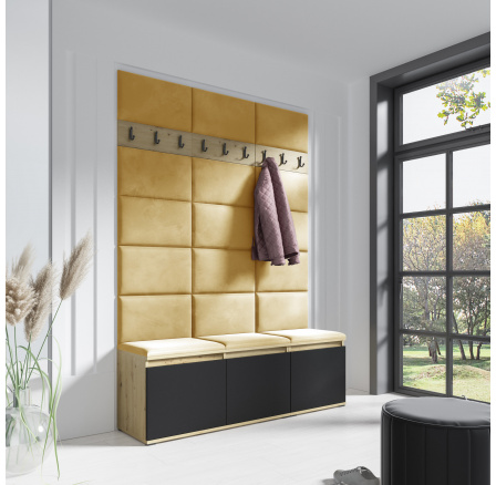 EMI 6 előszobafal, Trinity 18/Artisan + Fekete