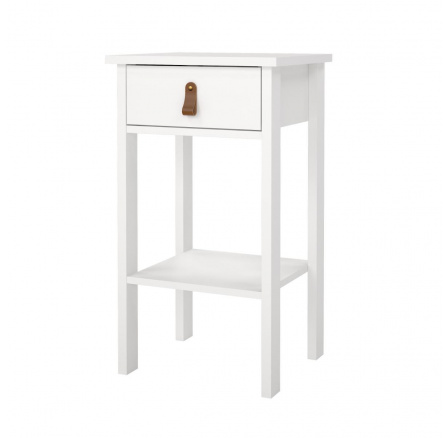 Noční stolek REAL 684, Bílá