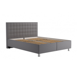 Postel Bobby 180x200, šedá