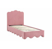 ORSO ágy, Rózsaszín Mat Velvet 52