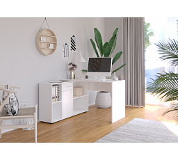 ELISEO sarokasztal fehér