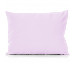 Bavlněný povlak na relaxační polštář světle fialový 45x120