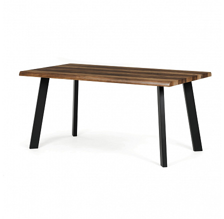 Étkezőasztal 160x90cm, MDF, régi fa, HT-F4516 OLW