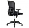 Kancelářská židle, houpací mechanismus, černá síťovina, KA-B1012 BK