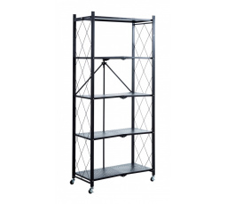 Fém polc R4-FX 5P, Fekete