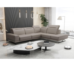 NAROŻNIK ZE SKÓRY NATURALNEJ FIORE 265x220 CM - Skóry naturalne - Wybierz swój kolor , prawa